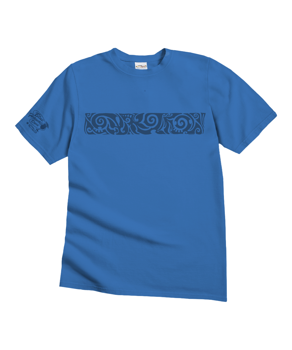 Koa Band - Blue Hawaii Dyed Short Sleeve Crewneck T-Shirt