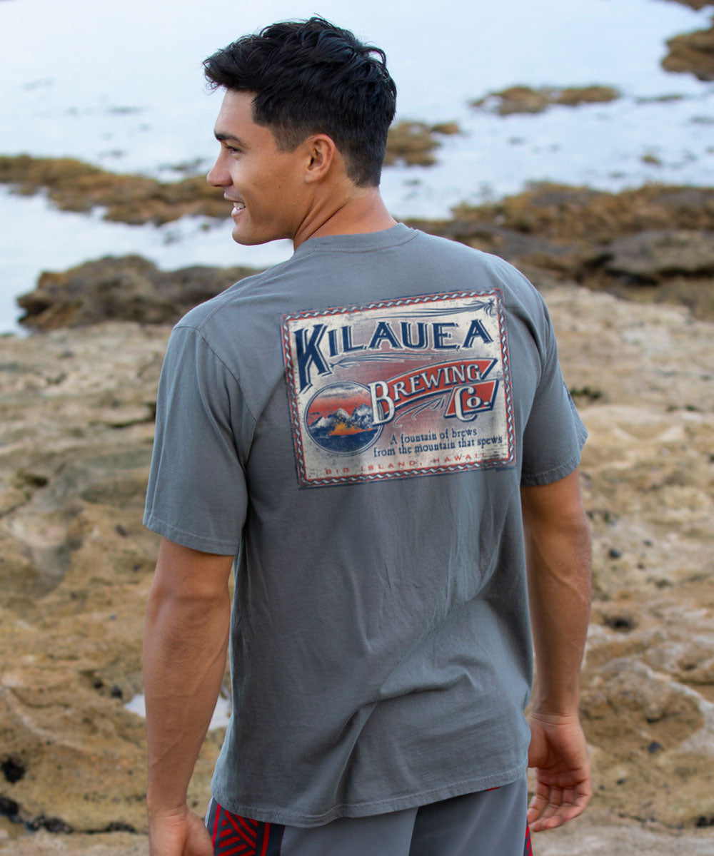 Volcano Brew - Crater Dyed® Short Sleeve Crewneck T-Shirt