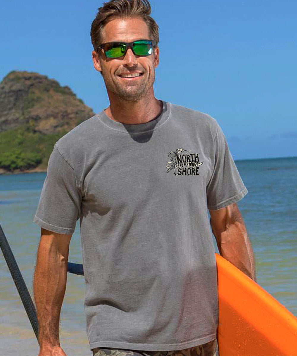 Shrimp Wagon - Crater Dyed® Short Sleeve Crewneck T-Shirt