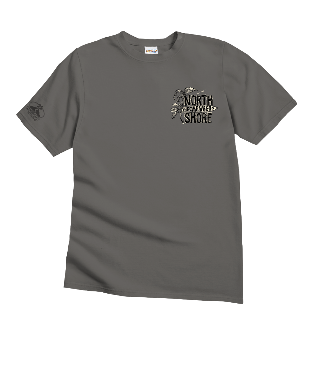 Shrimp Wagon - Crater Dyed® Short Sleeve Crewneck T-Shirt
