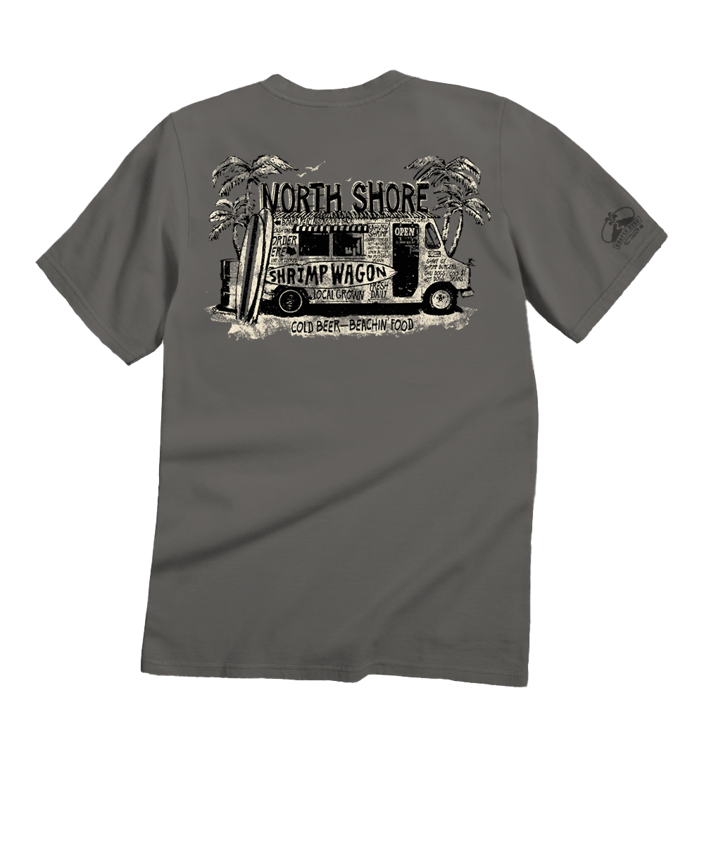 Shrimp Wagon - Crater Dyed® Short Sleeve Crewneck T-Shirt
