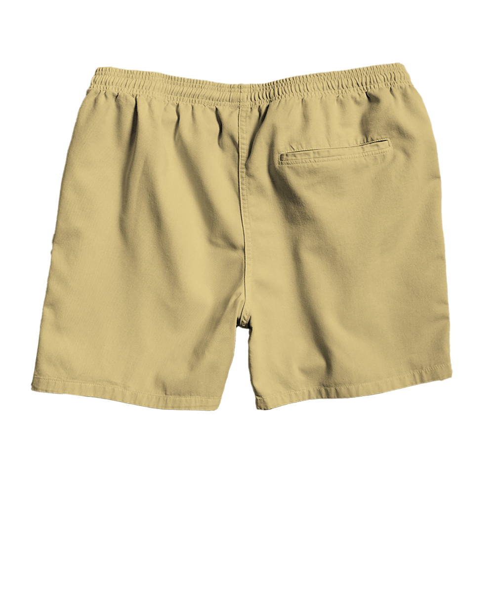 Beige shorts on a white background View 4