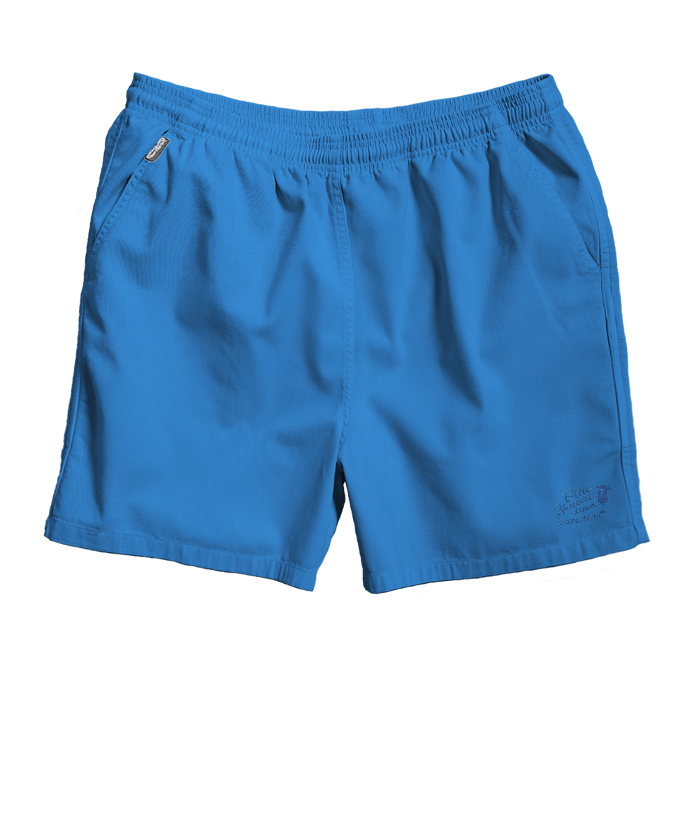 Blue Hawaii Dyed Men's Twill Shorts | 100% Cotton Crazyshorts®