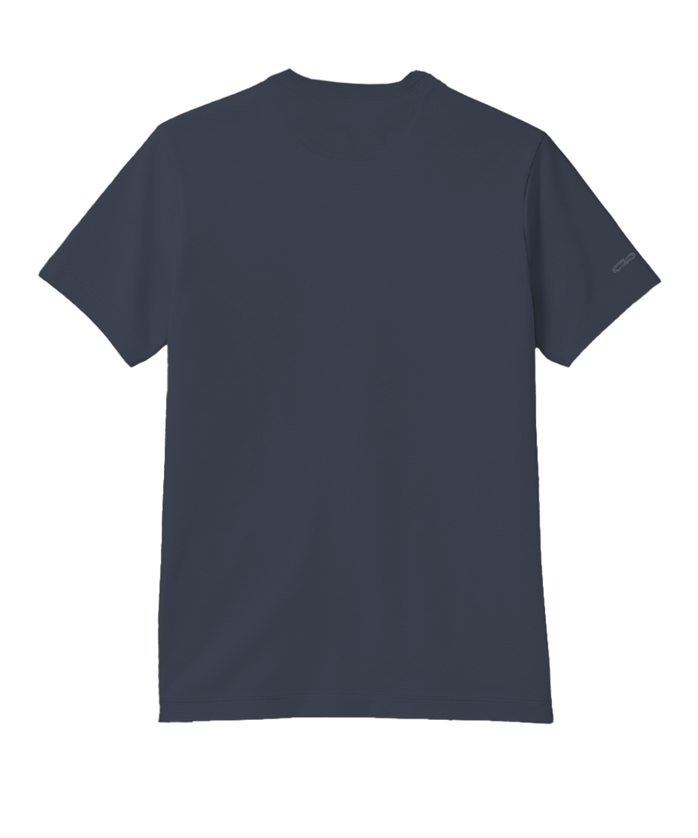 gray t-shirt on a white background View 4