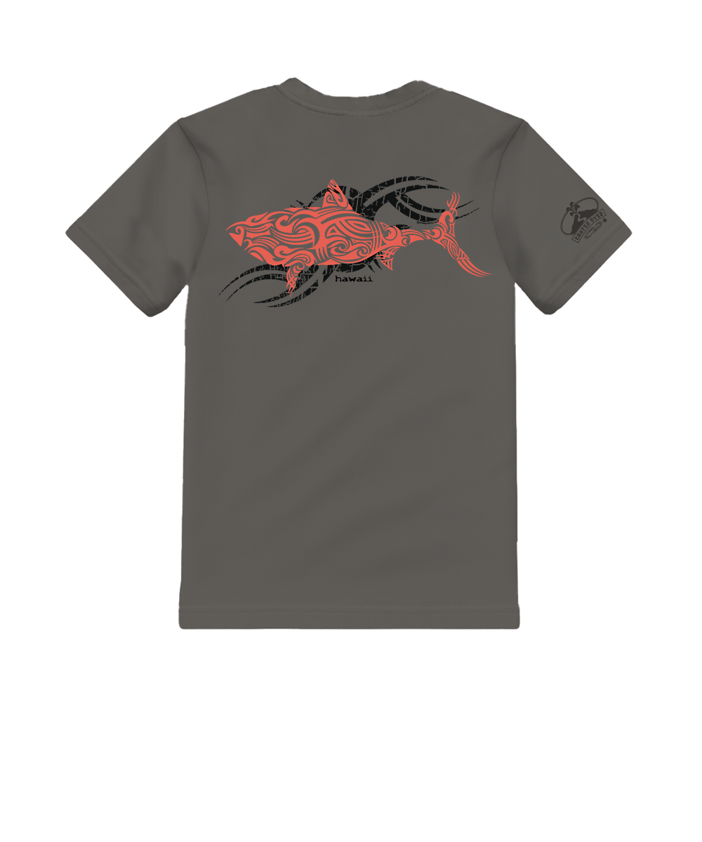 Red Shark - Crater Dyed® Short Sleeve Crewneck T-Shirt