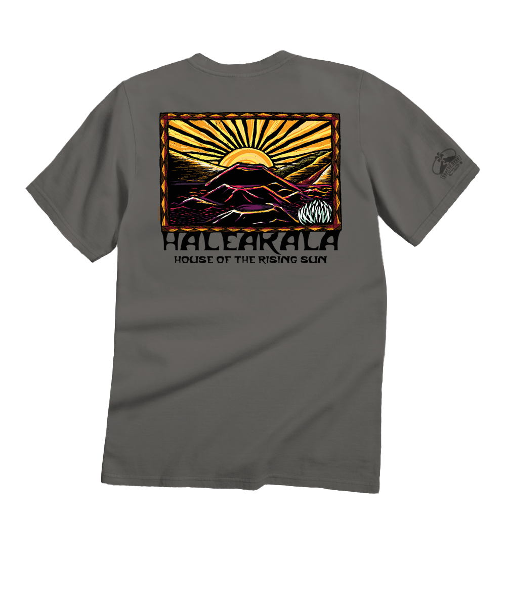 Haleakala Rising Sun - Crater Dyed® Short Sleeve Crewneck T-Shirt