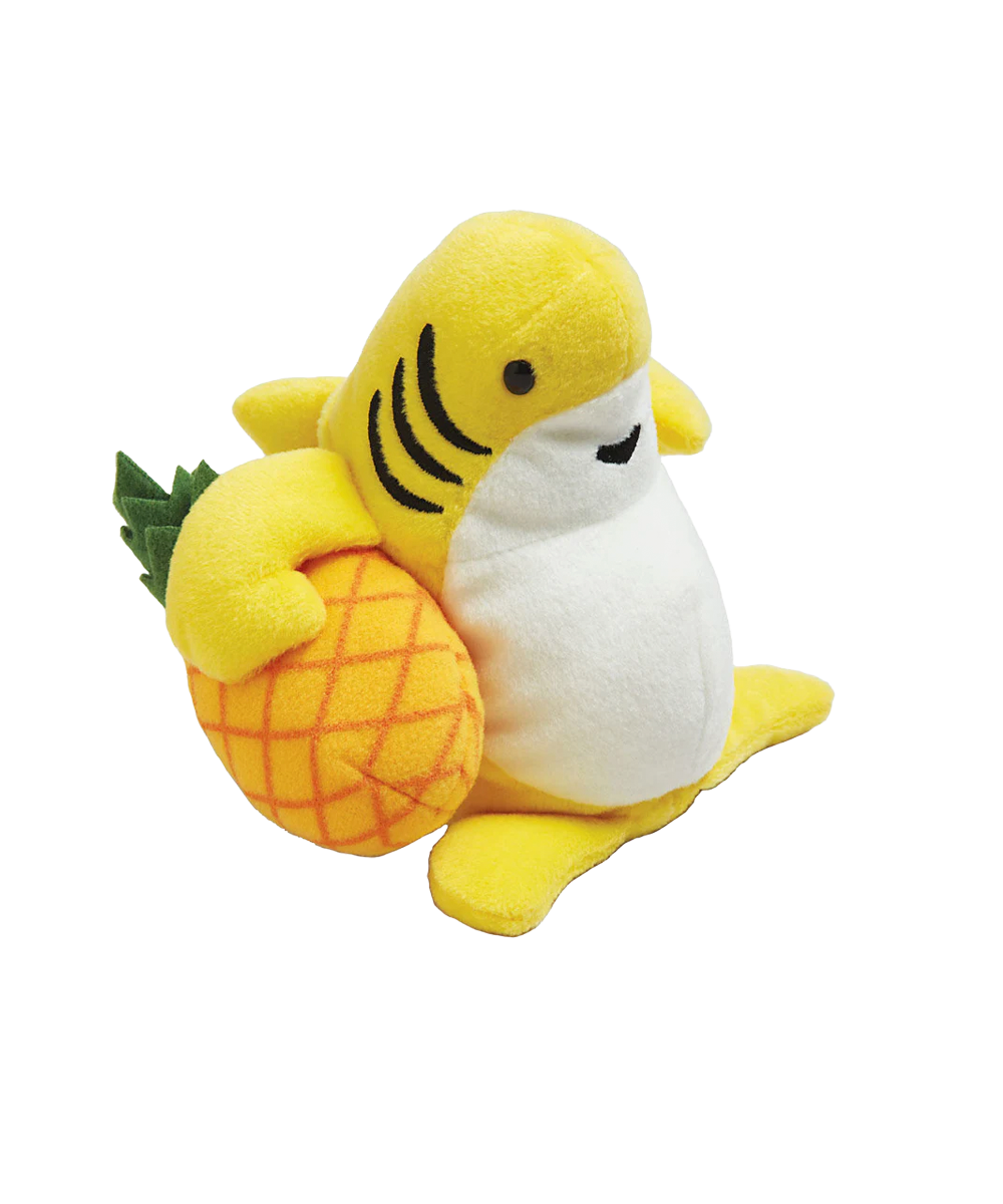 Baby Sharka™ Pineapple Plush Toy By Artist Desmond Dano