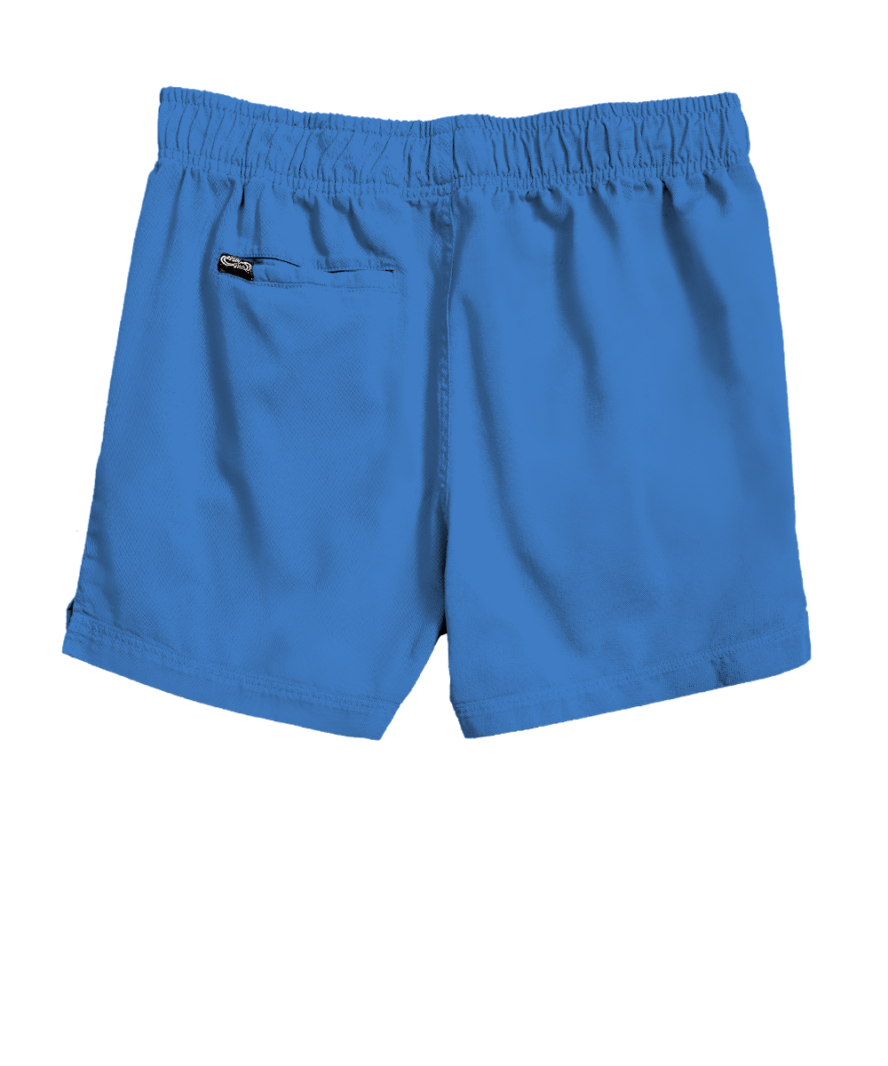 Blue shorts on a white background View 4