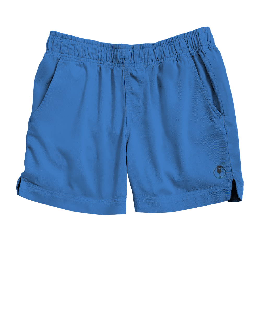Blue shorts on a white background View 6