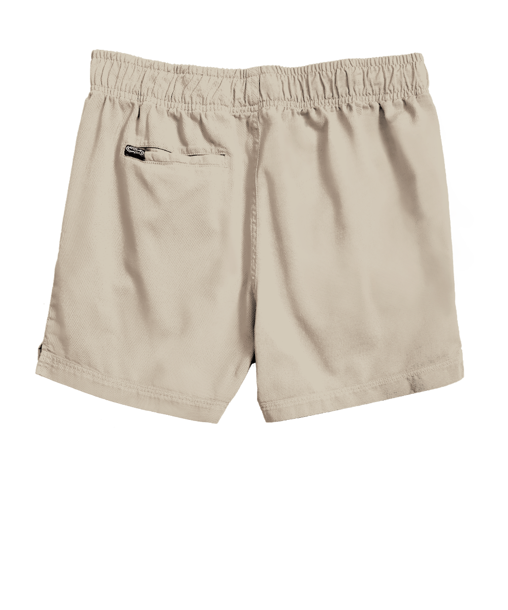 Beige shorts on a white background View 4
