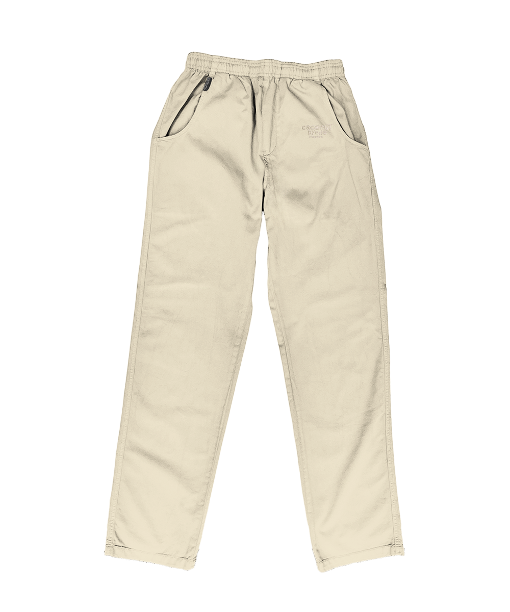 Beige pants on a transparent background View 1