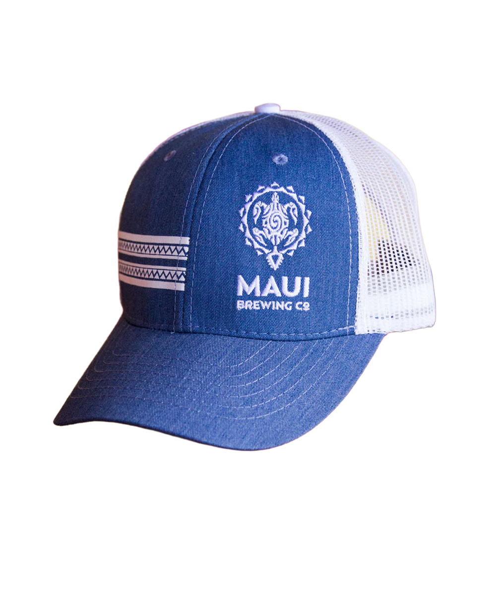 Maui Brewing Co Logo - Blue Heather Trucker Hat