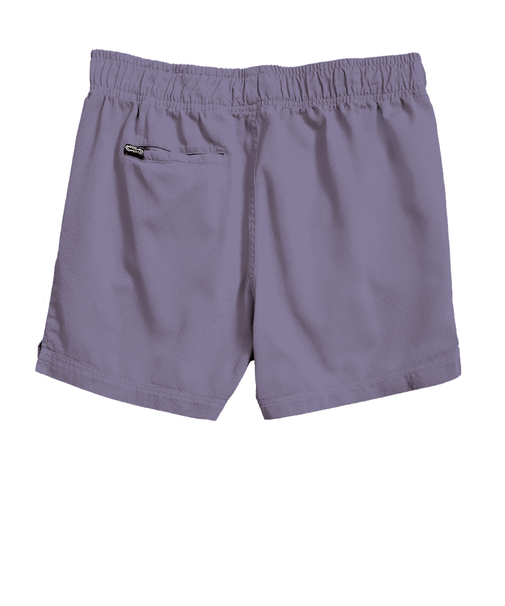 Lavender Dyed Shoreline Twill Shorts