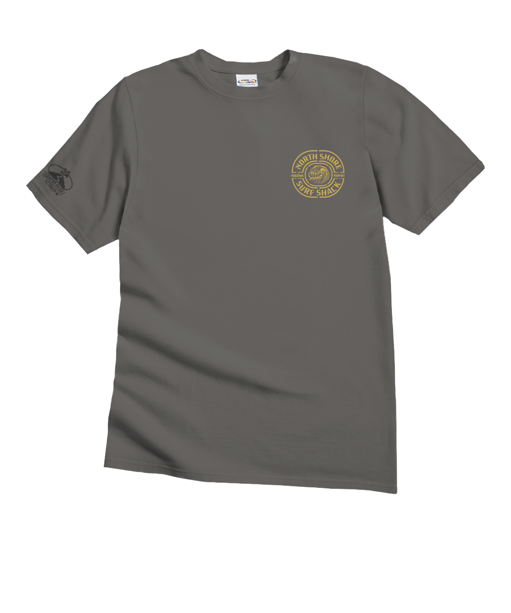 North Shore Surf Shack - Crater Dyed® Short Sleeve Crewneck T-Shirt