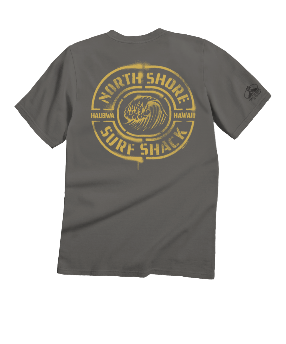 North Shore Surf Shack - Crater Dyed® Short Sleeve Crewneck T-Shirt