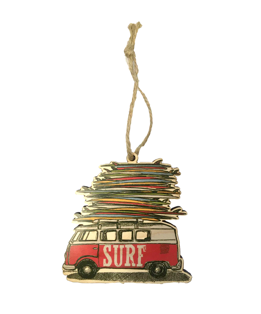 Volkswagen Surfmobile - Maplewood Ornament