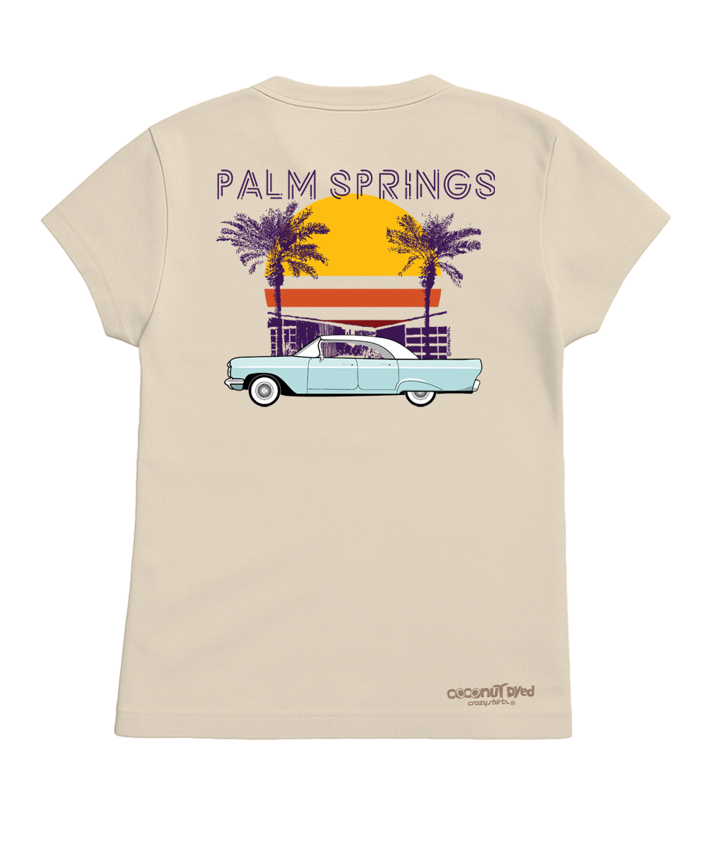searoomlynn PALM VILLAGES SOUVENIR Tシャツ Cozumel Shirt Mexico Souvenir Tee, Palm Tree Retro Sunset Shirt