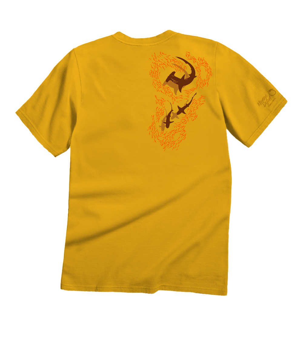 The Chase - Mango Dyed Short Sleeve Crewneck T-Shirt