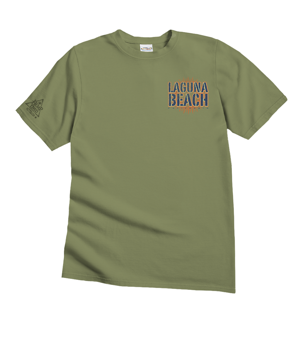 Laguna Beach - Hemp Dyed Short Sleeve Crewneck T-Shirt
