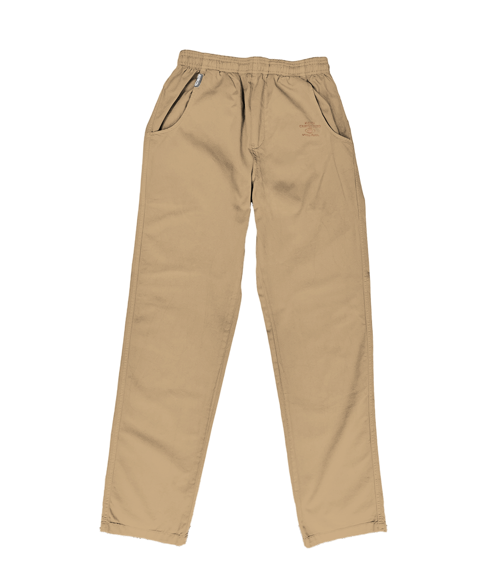 Kona Coffee Dyed Twill Pants