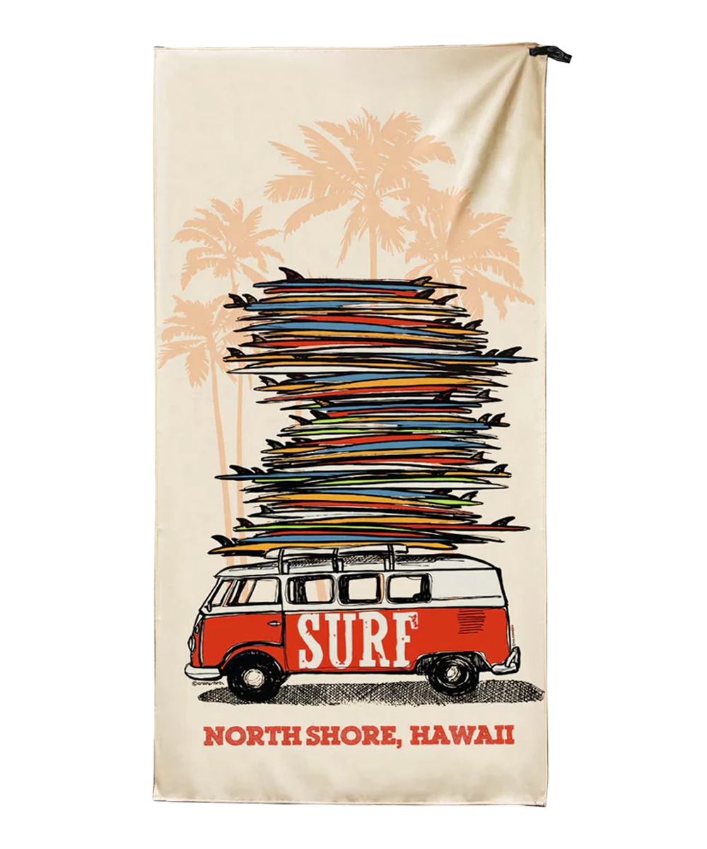 Volkswagen Surfmobile - Microfiber Beach Towel