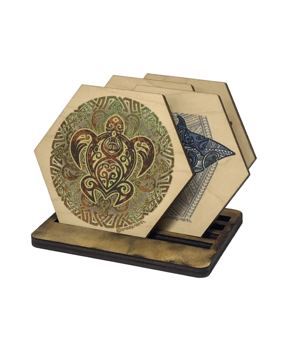 Sealife - 4-Piece Coaster