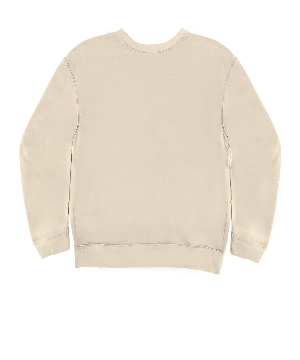 Beige sweatshirt on a white background View 4