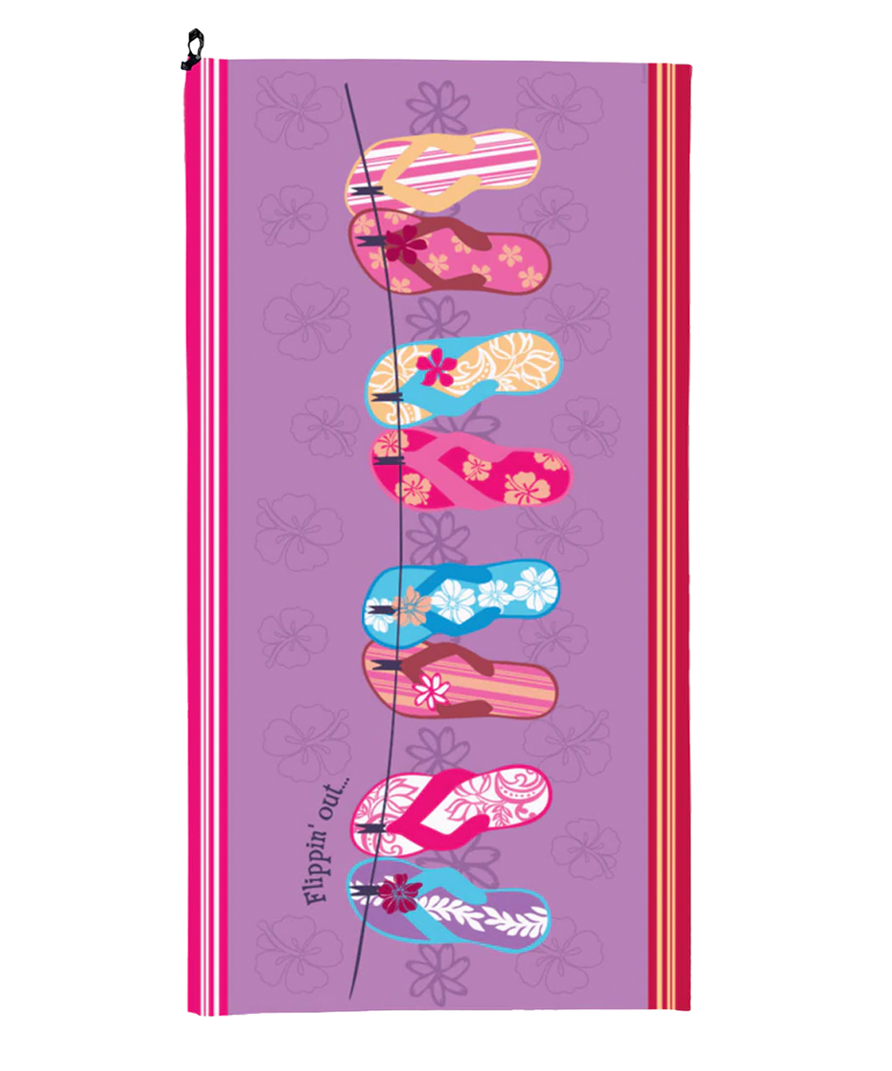 Flippin Out - Microfiber Beach Towel