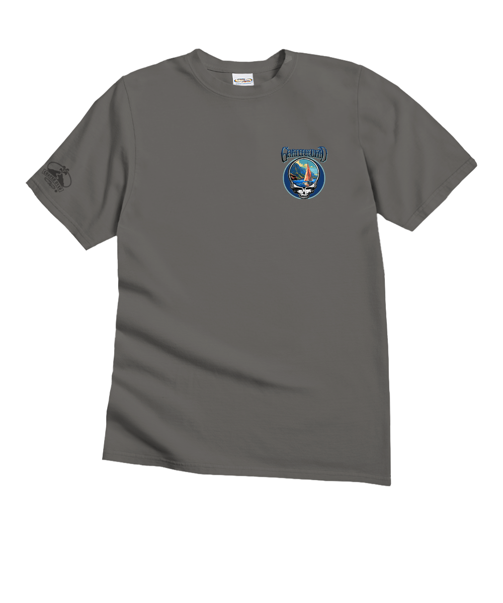Grateful Dead Island Sail - Crater Dyed® Short Sleeve Crewneck T-Shirt