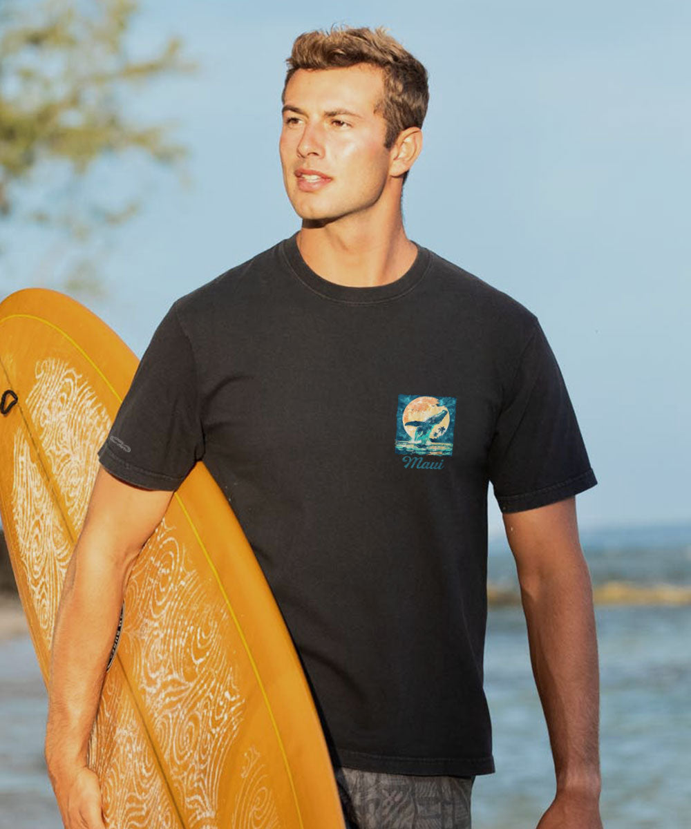 man in black t shirt carrying a surfboard View 3