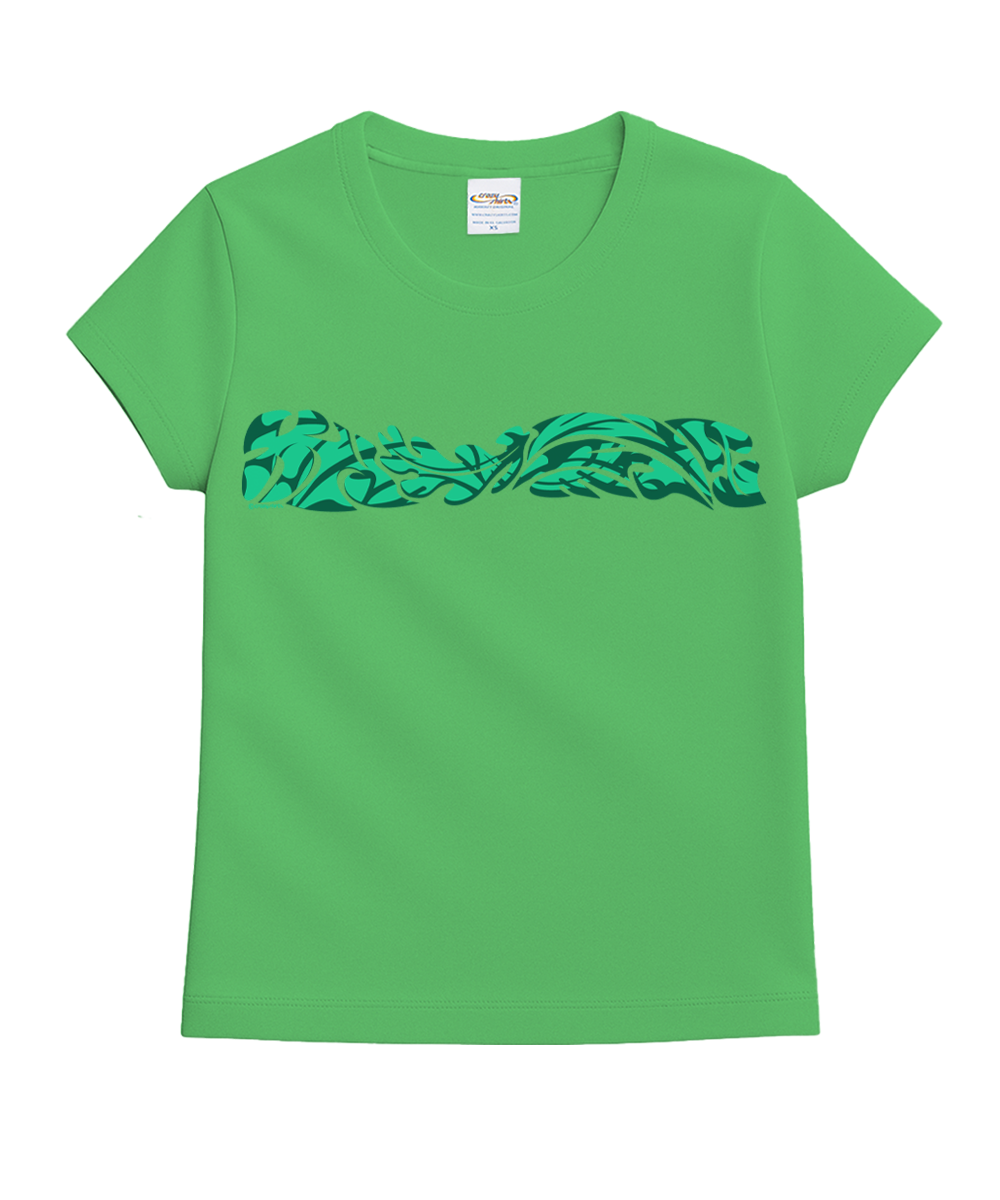 Rhythmic Passages - Green Apple Dyed Short Sleeve Crewneck T-Shirt