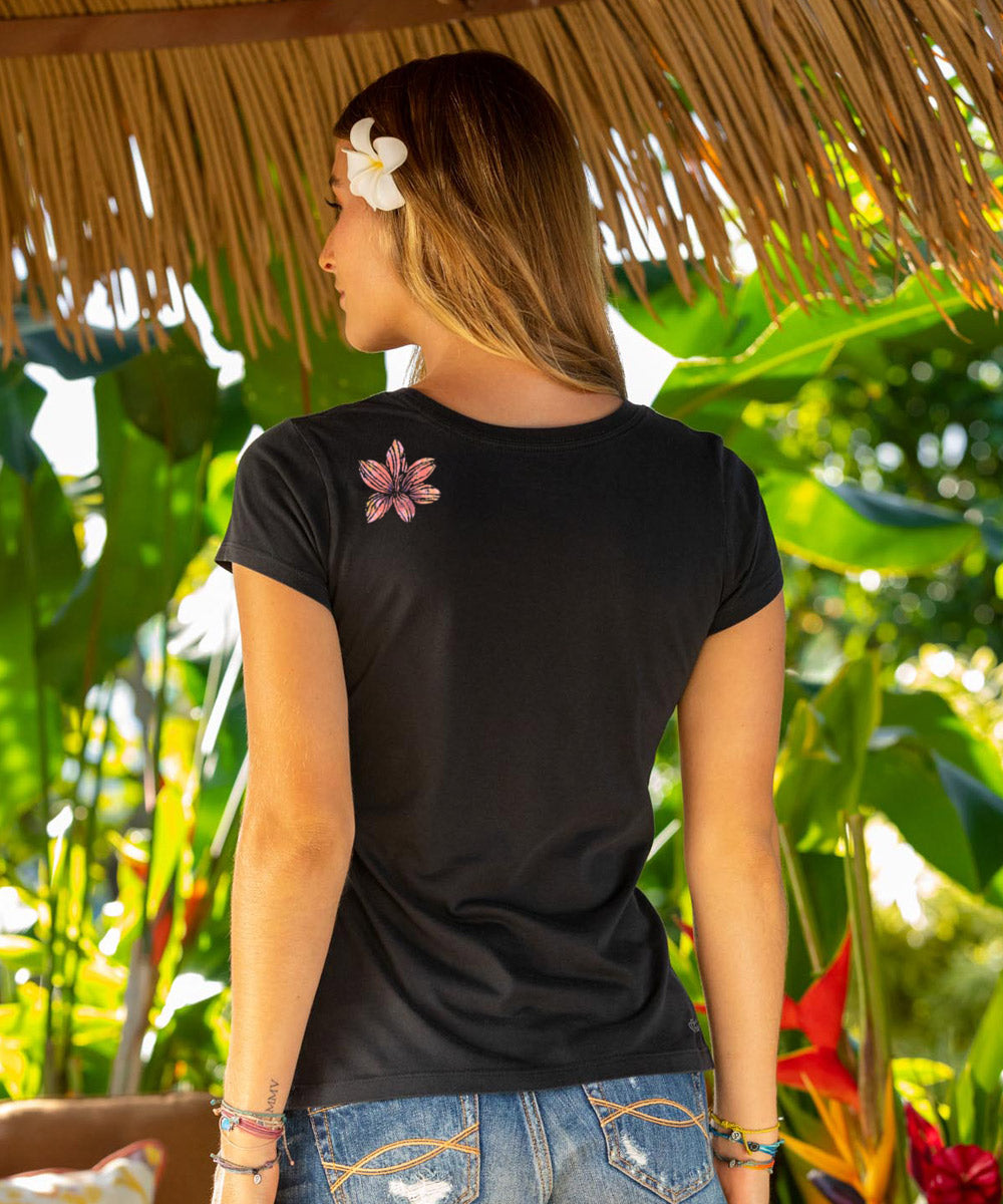 Dreamer - Jet Black Short Sleeve Pima T-Shirt