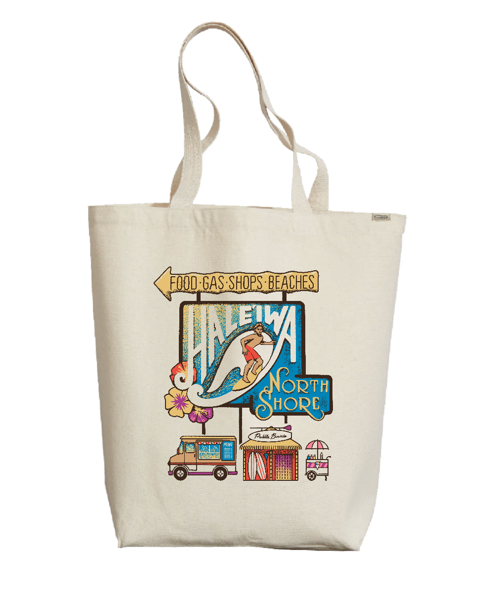 Haleiwa Activities - Natural Bags