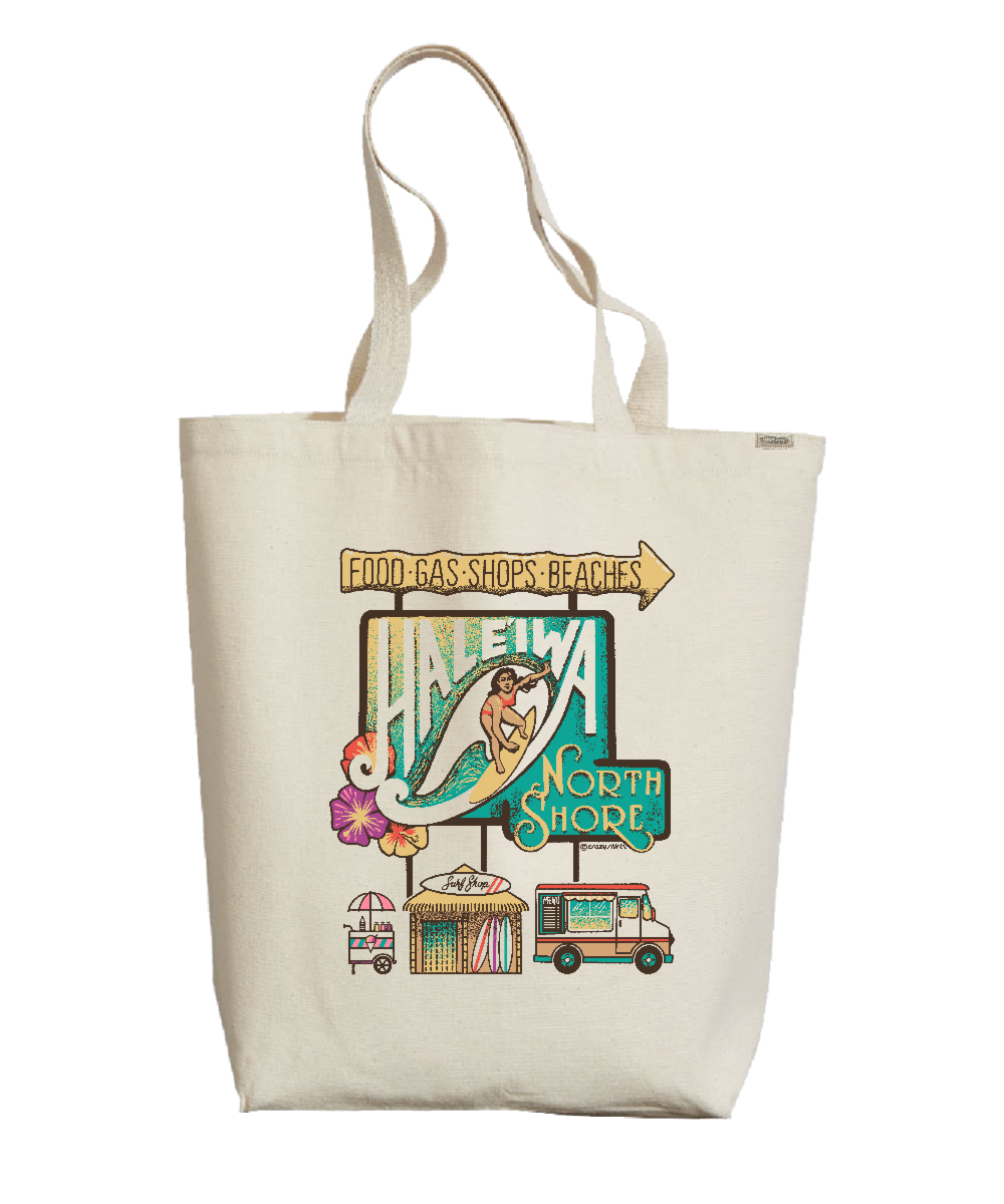 Haleiwa Activities - Natural Bags
