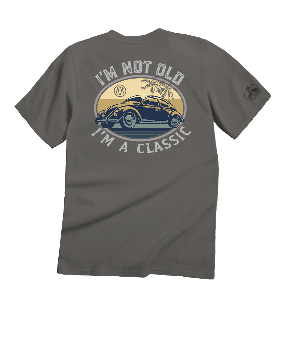 Volkswagen Not Old Classic - Crater Dyed¬Æ Crewneck T-Shirt