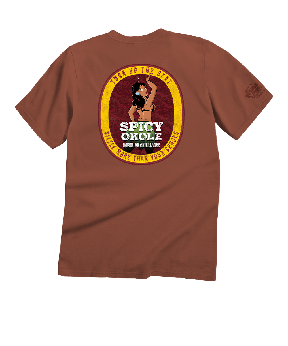 Spicy Okole - Chile Dyed Short Sleeve Crewneck T-Shirt