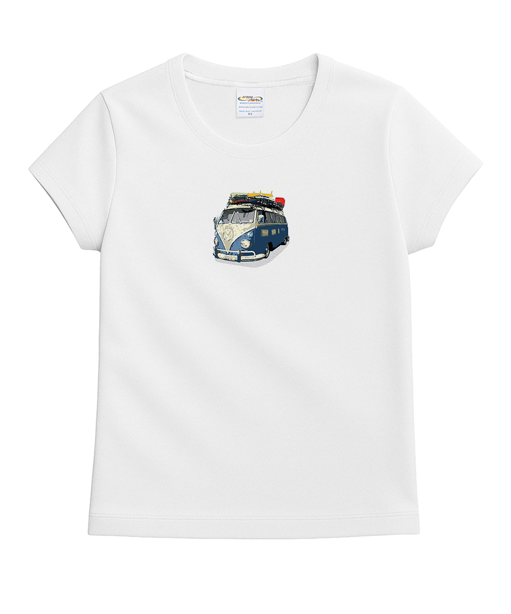 Volkswagen California Road Trip - White Short Sleeve Crewneck T-Shirt