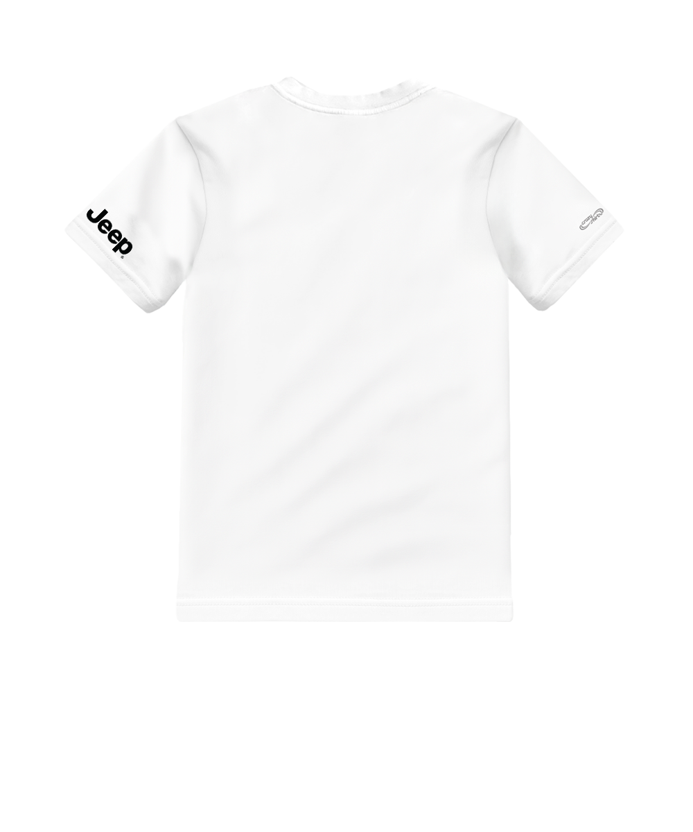 Jeep Off Road Santa - White Short Sleeve Crewneck T-Shirt