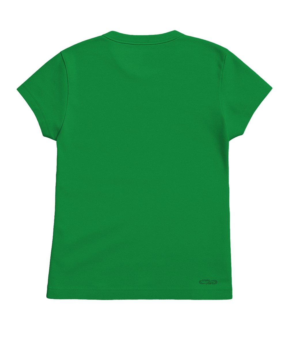 Hawaiian Christmas Tree - Christmas Green Short Sleeve Crewneck T-Shirt