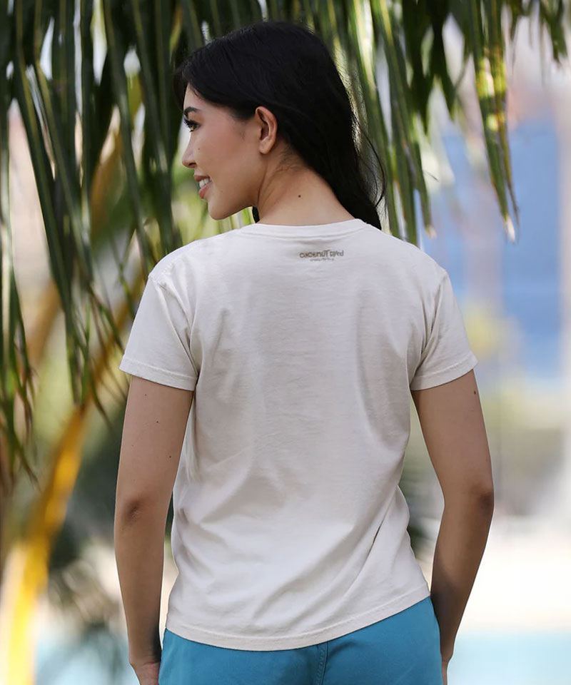 Holy Shih Tzu - Coconut Dyed Short Sleeve Crewneck T-Shirt