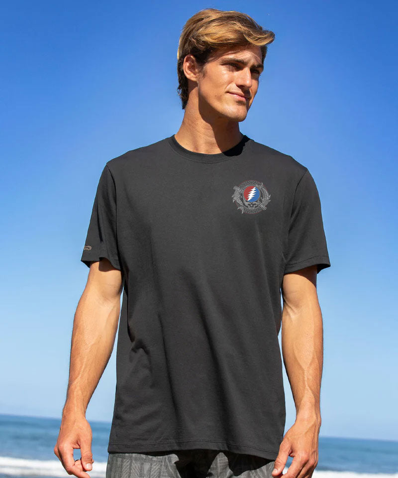 Grateful Dead Hammerheads - Jet Black Short Sleeve Pima T-Shirt