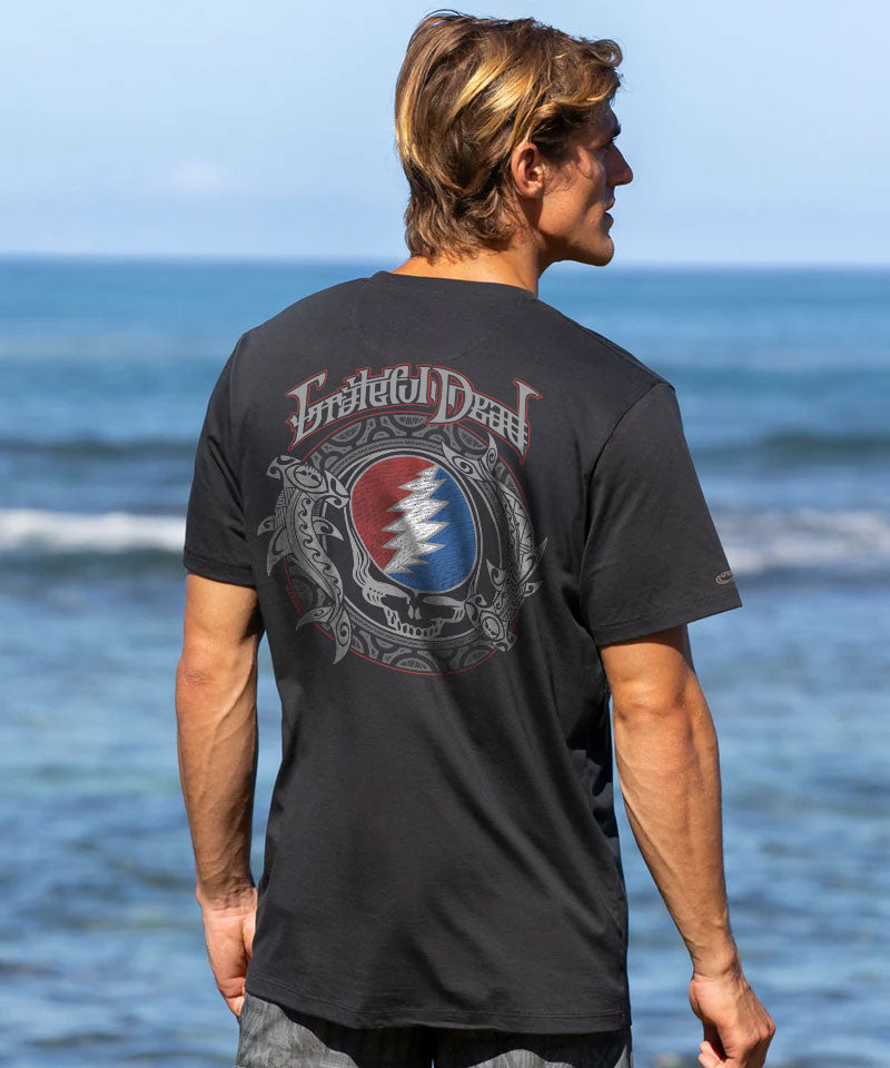 Grateful Dead Hammerheads - Jet Black Short Sleeve Pima T-Shirt
