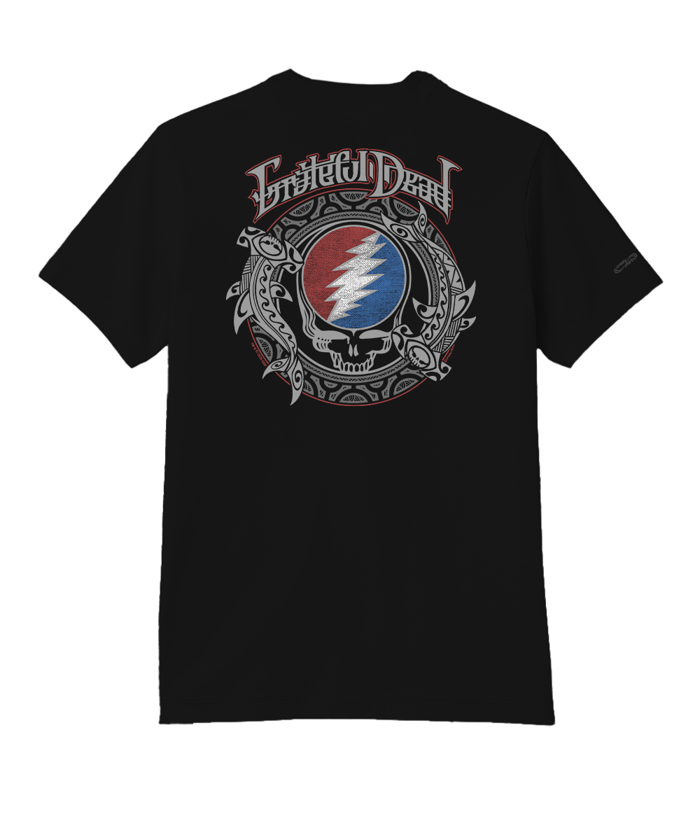 Grateful Dead Hammerheads - Jet Black Short Sleeve Pima T-Shirt