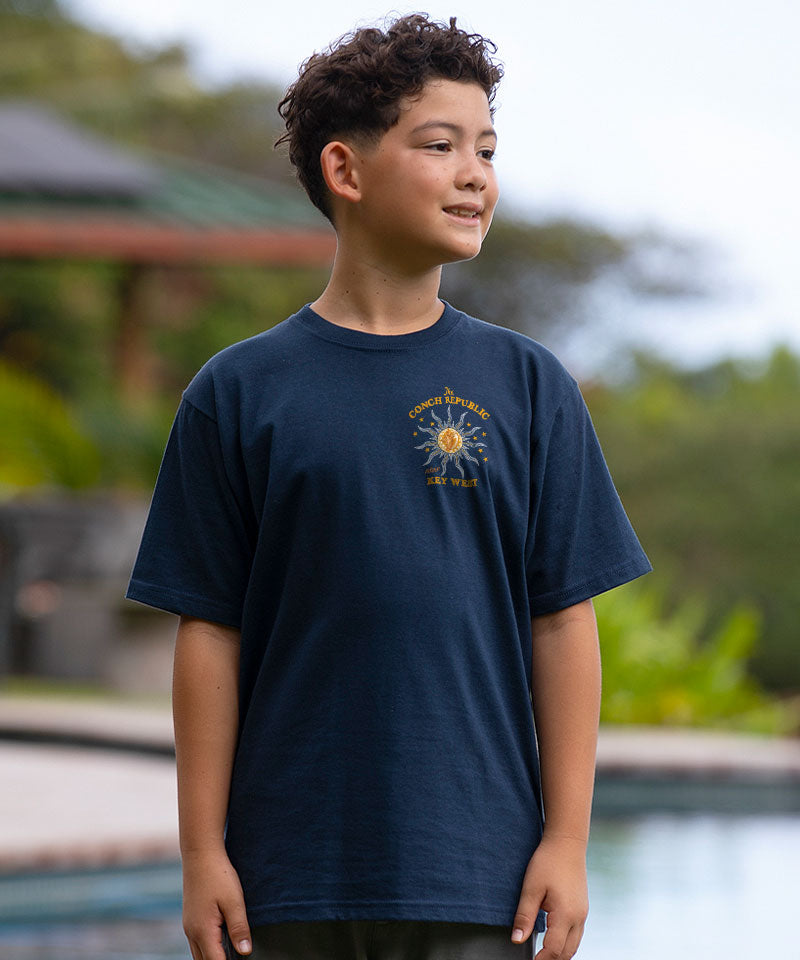 Key West Conch Republic - Navy Short Sleeve Crewneck T-Shirt