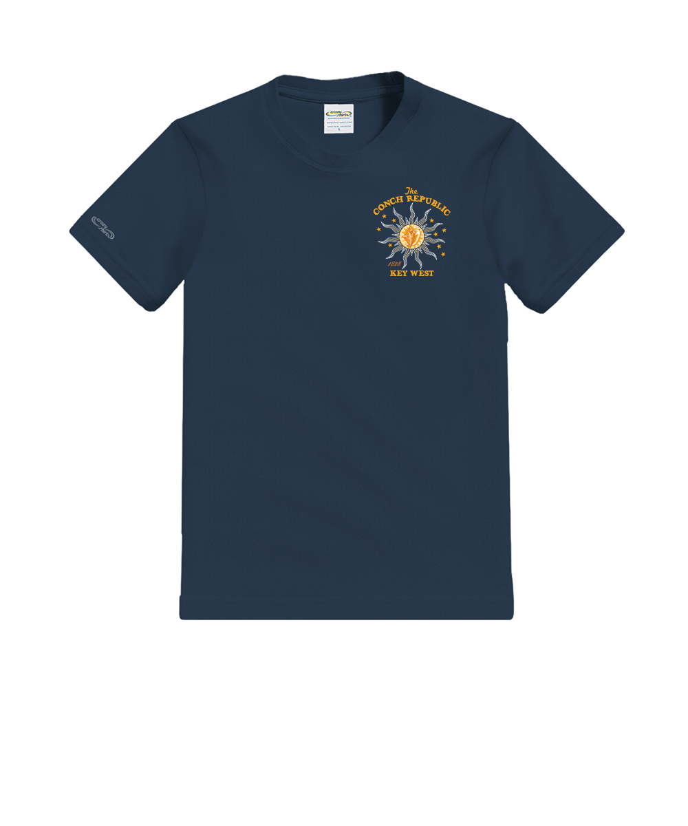 Key West Conch Republic - Navy Short Sleeve Crewneck T-Shirt