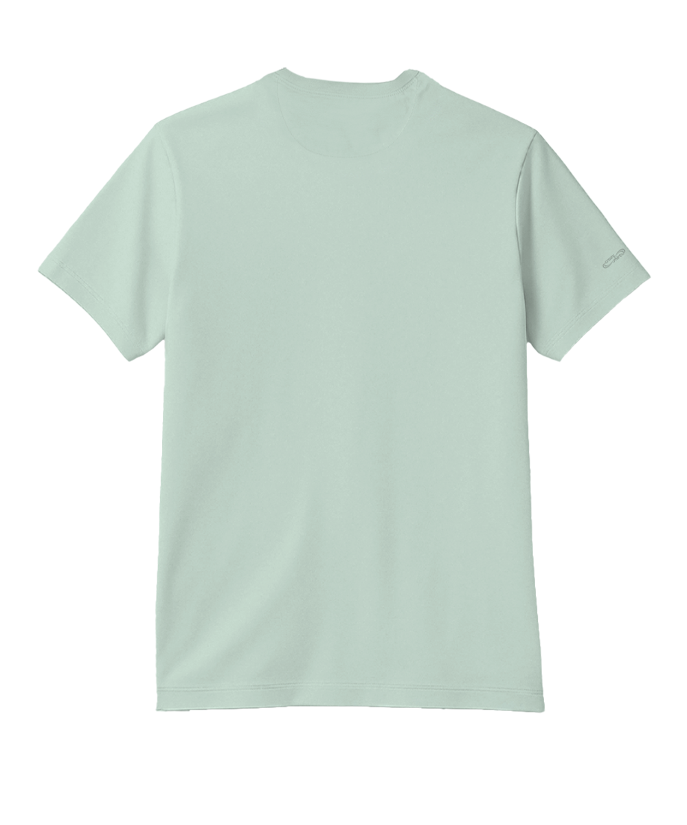 Light green t-shirt on a white background View 4