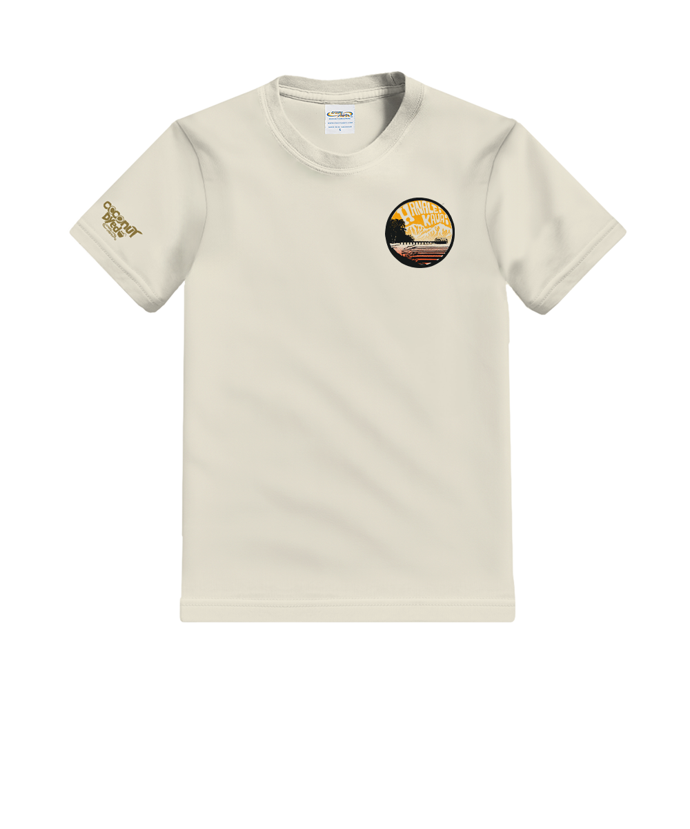 Hanalei Dream - Coconut Dyed Short Sleeve Crewneck T-Shirt