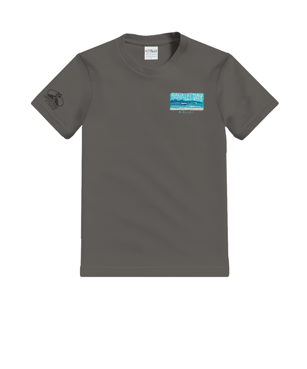 Painted Hanalei Bay - Crater Dyed® Short Sleeve Crewneck T-Shirt