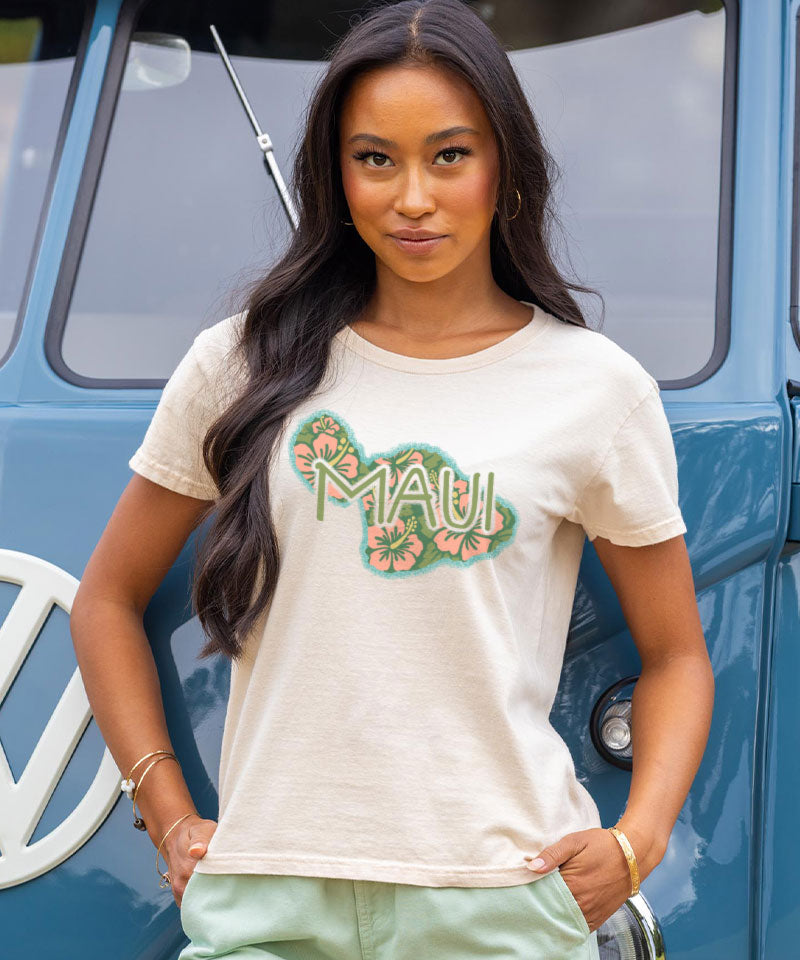 Here Today Maui - Coconut Dyed Short Sleeve Crewneck T-Shirt