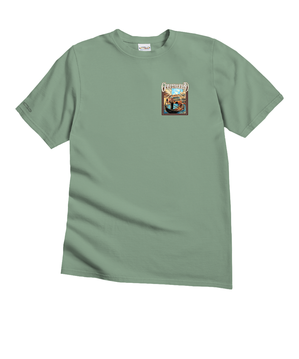 Grateful Dead Gondola Ride - Seaglass Short Sleeve Crewneck T-Shirt